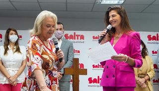Silvia Varg  es la nueva secretaría Desarrollo Humano