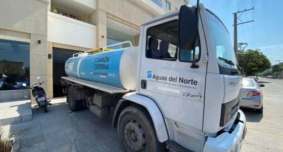 Aguas del Norte dispuso personal específico para las zonas afectadas por la crisis hídrica