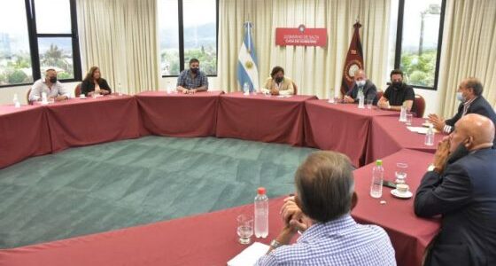 El Gobernador se reunió con directivos del Foro de Intendentes