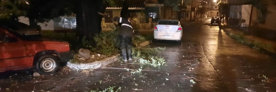 La Municipalidad de Salta brindó asistencia a vecinos afectados por la tormenta