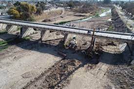 Avanza la construcción de dos puentes en la ruta provincial 7