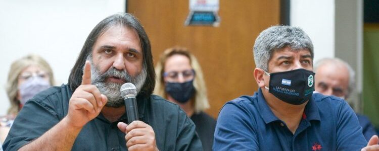 Bonafini y Baradel se sumaron a la marcha para “echar” a los miembros de la Corte