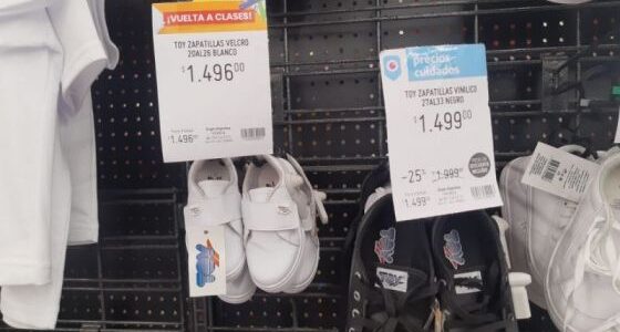 Se controló el cumplimiento de los acuerdos de precios de útiles e indumentaria escolar