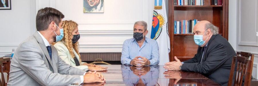 Abel Cornejo le pidió a Aníbal Fernández mayor presencia de fuerzas federales en la frontera