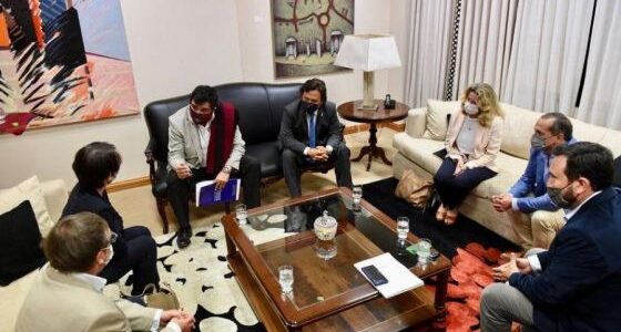 Eramine anunció al Gobernador el inicio de la construcción de una planta de producción de litio en Salta