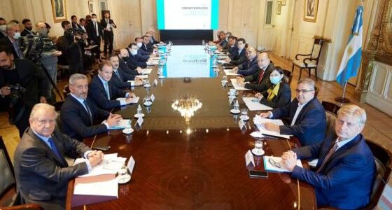 El Vicegobernador participó de la convocatoria del Gobierno Nacional por la coparticipación