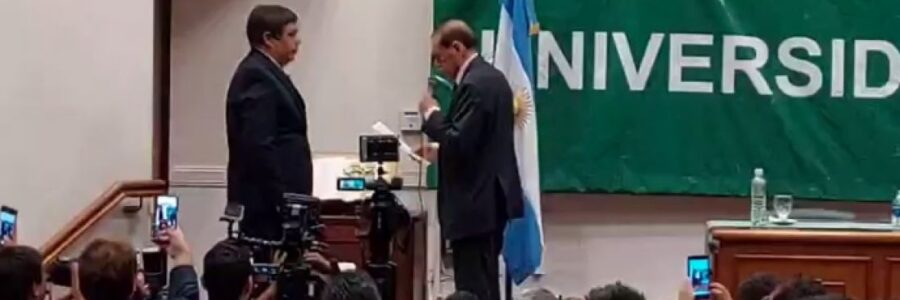 Asumió Daniel Hoyos como nuevo rector de la UNSa