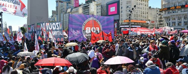 El movimiento piquetero organiza masiva marcha de tres días
