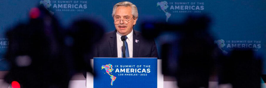 Cumbre de las Américas: Alberto Fernández propuso a Joseph Biden una agenda geopolítica que enfrenta los intereses regionales de la Casa Blanca