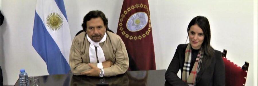 Con directivos de Latam plantearon la recuperación de la ruta aérea Salta-Lima