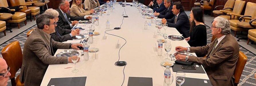 Sáenz y Calletti se reunieron con directivos de la UIA