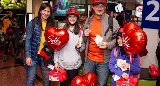 Salta y Bariloche conectadas vía aérea por primera vez