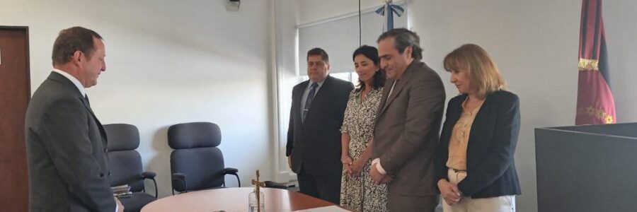 Agustín Vidal juró un nuevo Fiscal Civil, Comercial, del Trabajo y Contencioso Administrativo del Distrito Centro
