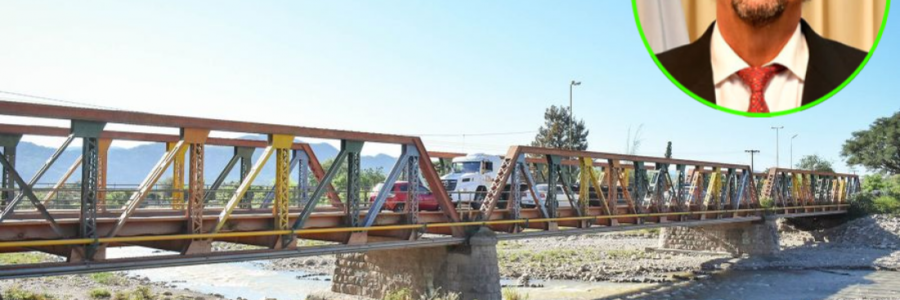 Nuevo puente de Vaqueros: la obra está en ejecución, pero se intensificará en febrero