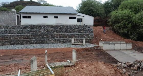 Continúan las obras para poner en valor al dique Cabra Corral