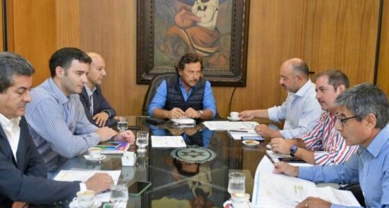 Sáenz: “En el departamento San Martín hay un plan de obras hídricas por $3.700 millones”