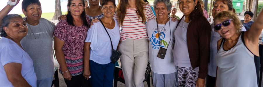 Bettina Romero: “Impulsamos una ciudad cada vez más inclusiva con nuestros adultos mayores”