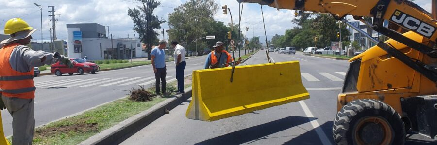 La obra de la rotonda de Paraguay y Ragone presenta un avance del 65%