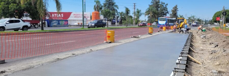 El municipio intensifica las obras de la rotonda de Paraguay y Ragone