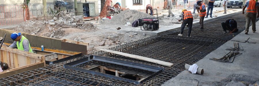 La municipalidad lleva adelante un Plan Hídrico en distintos puntos de la ciudad