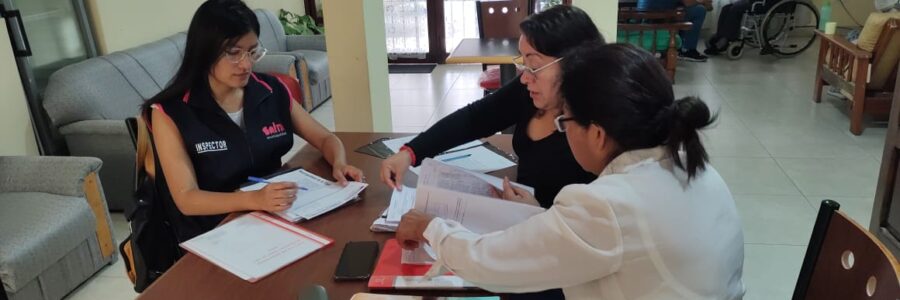 Los controles en hogares y geriátricos de la ciudad se retomaron