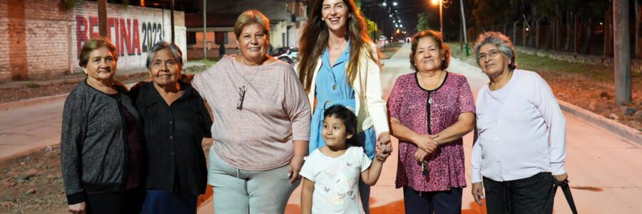 Bettina Romero inauguró un nuevo bulevar en la zona norte y con esto cumplió el sueño de miles de vecinos