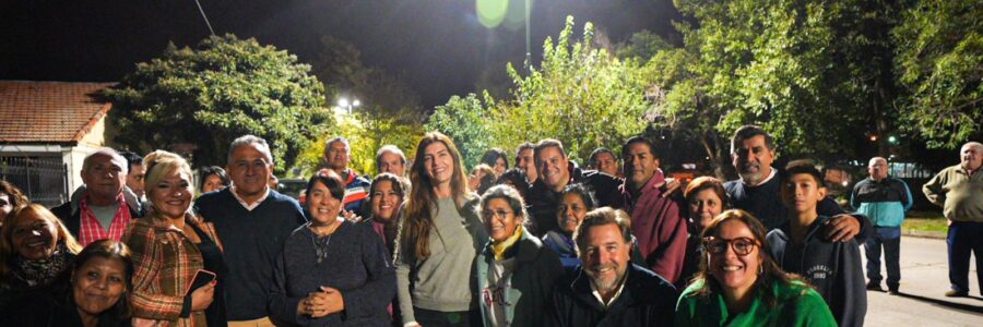 Mas seguridad para 9 mil vecinos por el recambio a luces LED en la avenida Balbín