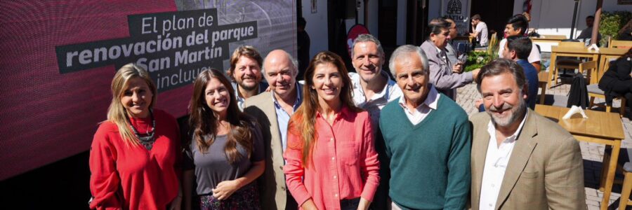 La intendenta Romero impulsa una histórica recuperación del parque San Martín