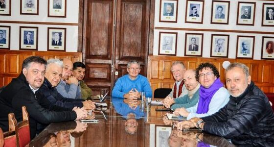 El Vicegobernador se reunió con legisladores para coordinar el trabajo técnico del acuerdo firmado con referentes docentes