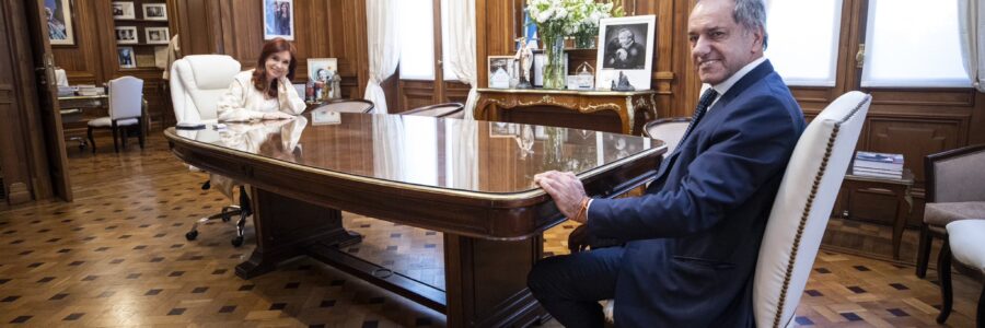 Cristina y Scioli se reunieron en medio de las tensiones dentro del oficialismo