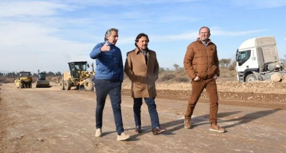 La construcción de la nueva vía de circulación entre barrio Grand Bourg y circunvalación Oeste avanza