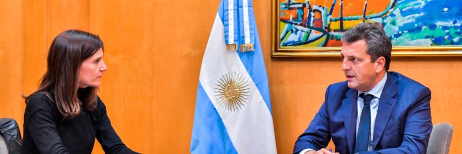 El ministro de economía, Sergio Massa anunció créditos para jubilados de hasta $400.000 en 48 cuotas