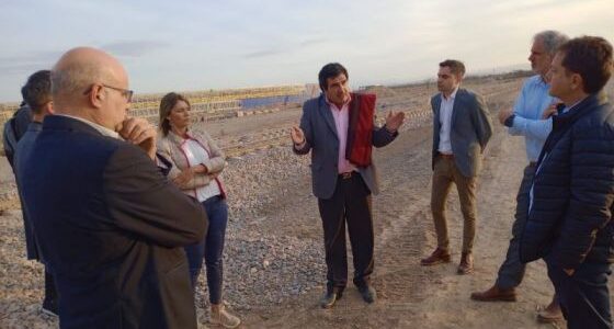 Autoridades del Gobierno y el CFI recorrieron el Nodo Logístico de General Güemes