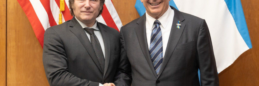 Javier Milei se reunió con el embajador de Estados Unidos
