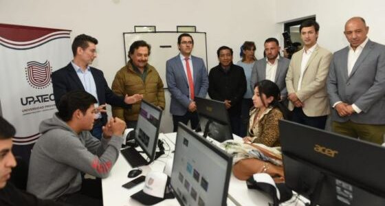 “La educación pública y gratuita es un derecho”, dijo Sáenz en la nueva sede de la Upateco de Rosario de la Frontera