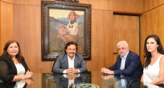 Sáenz recibió a Pablo Outes y Yolanda Vega, diputados nacionales electos por Salta