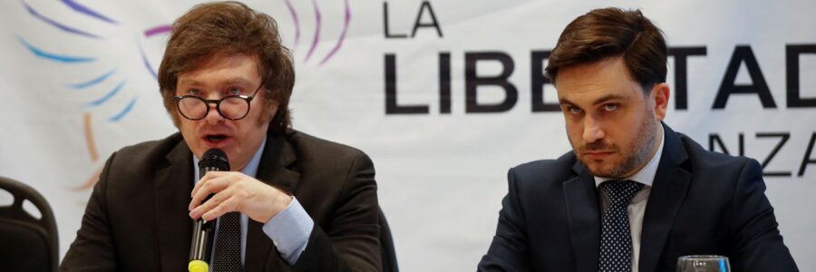 Javier Milei le respondió a Alberto Fernández: “Está intentando proscribir a la fuerza política más votada”