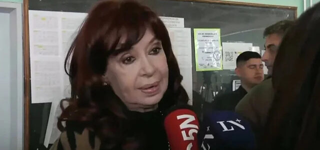 Cristina Kirchner: “El que decide es el Presidente y yo no fui escuchada”