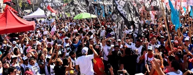 Los piqueteros se preparan para la llegada de Milei y anunciaron que marcharán el 19 y 20 de diciembre