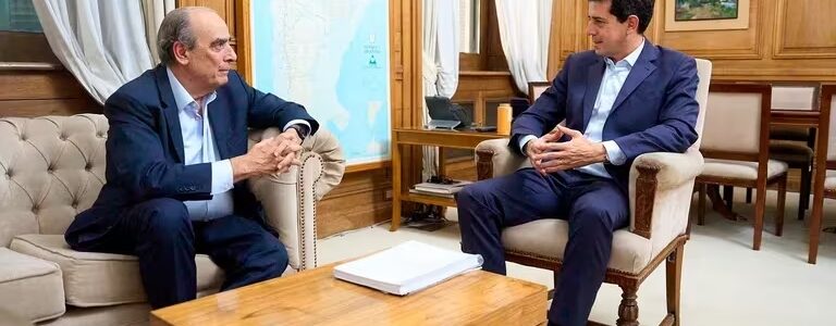 Eduardo de Pedro se reunió con Guillermo Francos por la transición en Interior: el futuro de la coparticipación y de la obra pública, los temas centrales