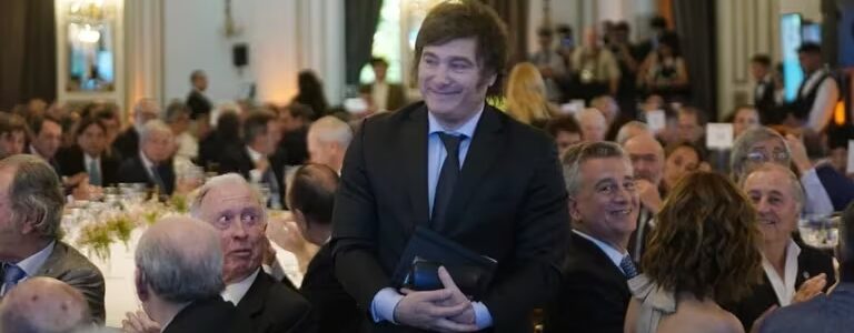 Javier Milei expuso ante empresarios: “Venimos a plantear la discusión entre populismo y República”