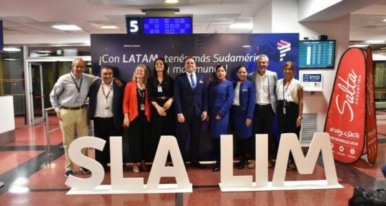 Vuelo Lima – Salta: Latam realizó su vuelo directo inaugural