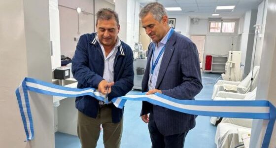 Inauguraron la nueva guardia externa del hospital Arturo Oñativia