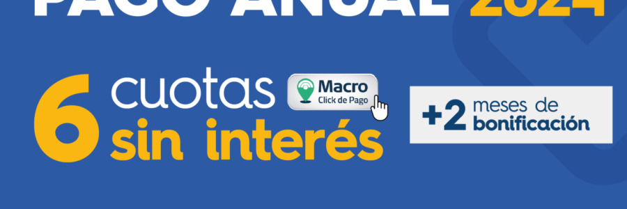 Desde el lunes 15 los vecinos podrán acceder a los beneficios del Pago Anual 2024