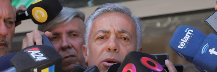 Alfredo Cornejo criticó con dureza la quita de subsidios al transporte: “Es una decisión tonta, ridícula, poco inteligente”