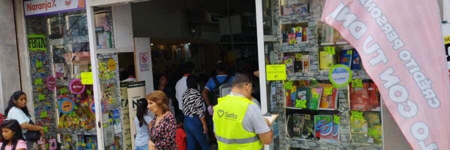 El municipio constata que se respeten precios exhibidos en vidrieras y góndolas