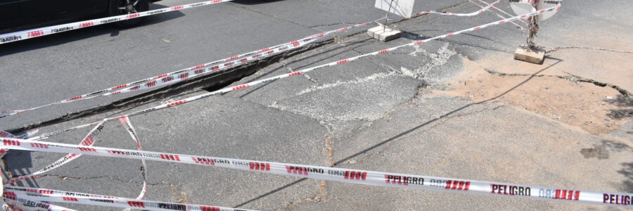 El intendente Durand declaró el estado de emergencia de las calles de la ciudad