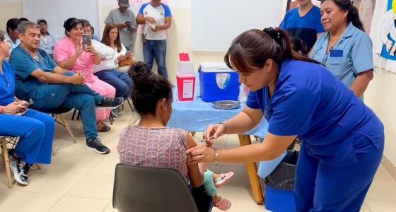 Comenzó en toda la provincia la campaña de vacunación contra la gripe