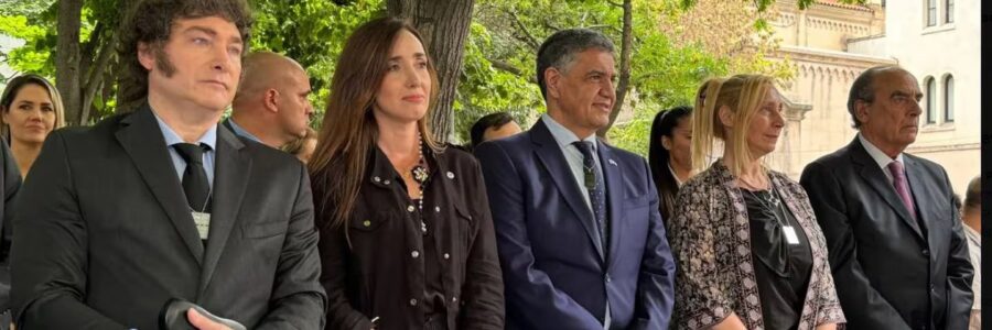 Milei y Villarruel dieron una muestra de reconciliación y el oficialismo comienza a armarse de cara al 2025