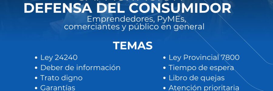 El municipio brindará un taller sobre todo lo referido a defensa del consumidor
